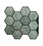 Green Peel and Stick Wall Tiles